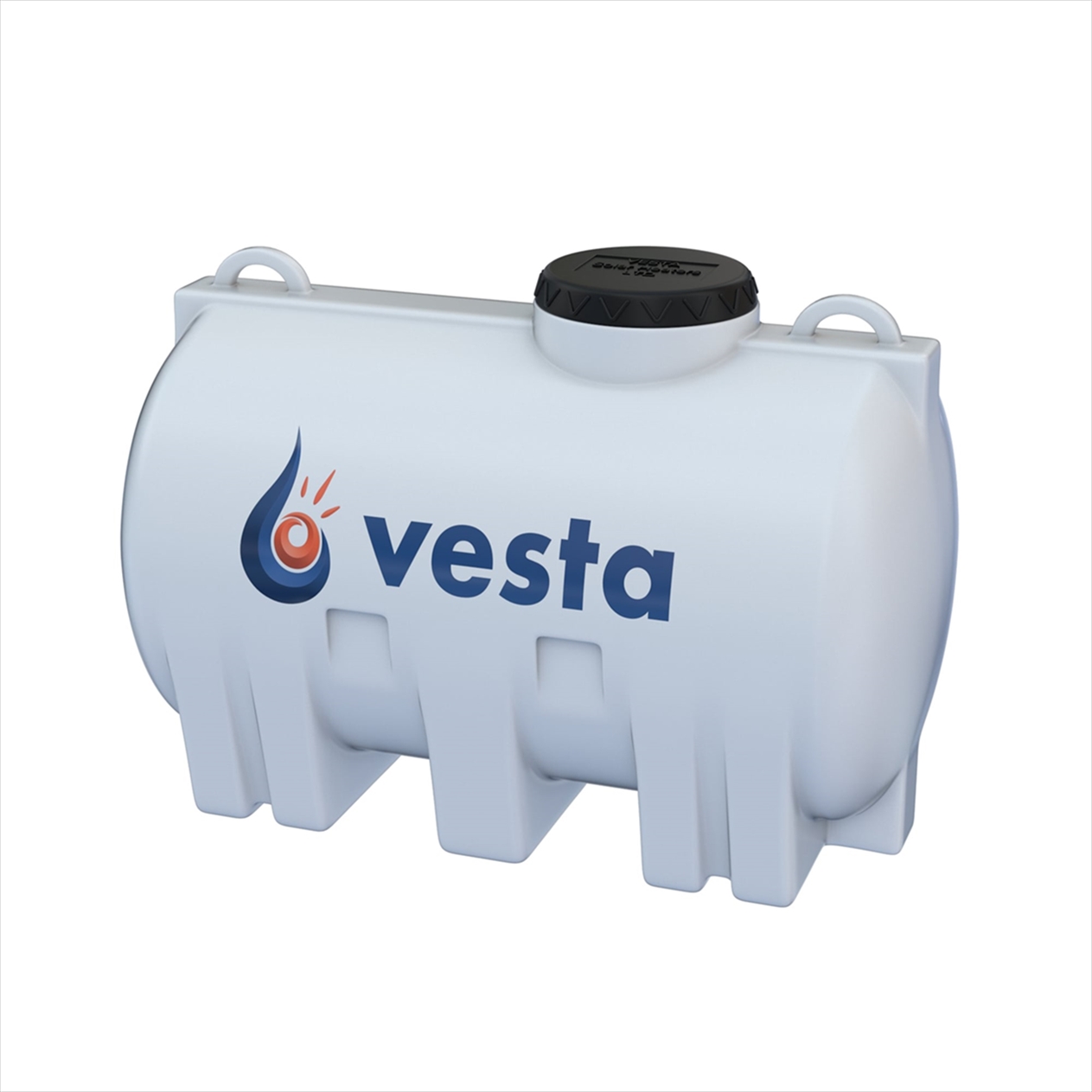 PLASTIC TANK HORIZONTAL 1000L